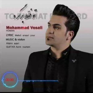 دانلود آهنگ جدید محمد وصالی تو فقط برگرد